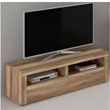 Mueble de Comedor, Mueble Salón, Acabado en Color Cañón, Medidas: 301 cm (Ancho) x 177 cm (Alto) x 41,4 cm (Fondo)